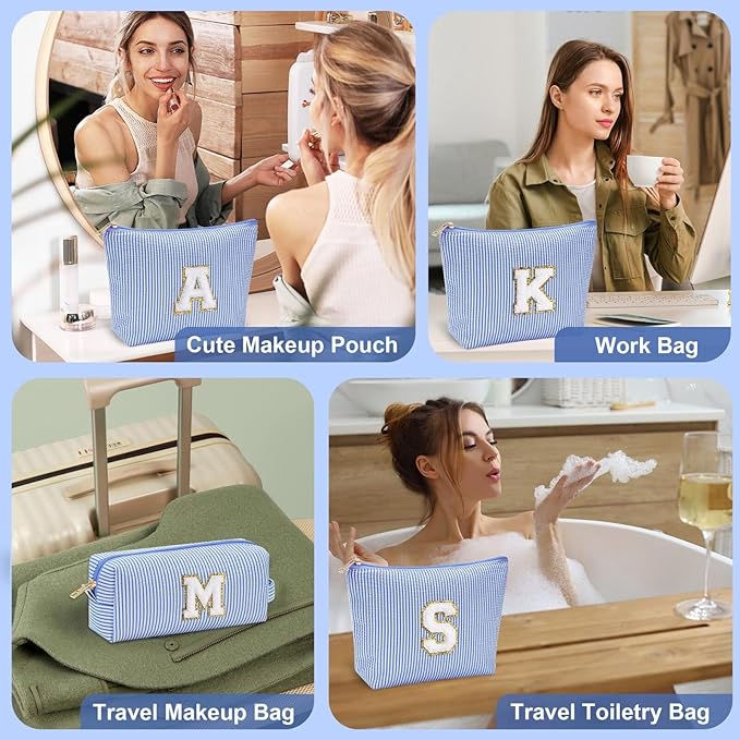 Yoolife personalized makeup bag for