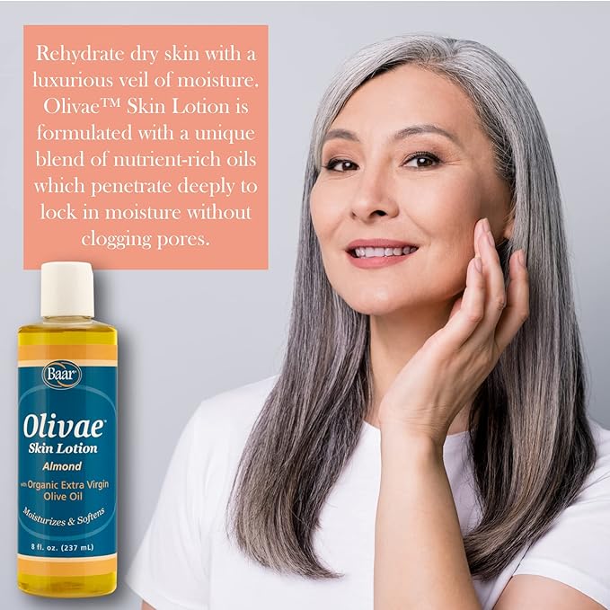 Olivae Skin Lotion & Massage Oil, 8 oz