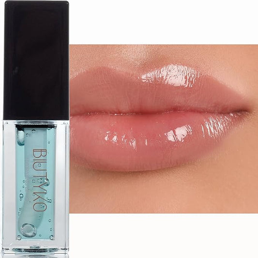 Hydrating Lip Oil Glow - Dry, Chapped Lips - Non-Sticky Fruit Flavor | Aloe