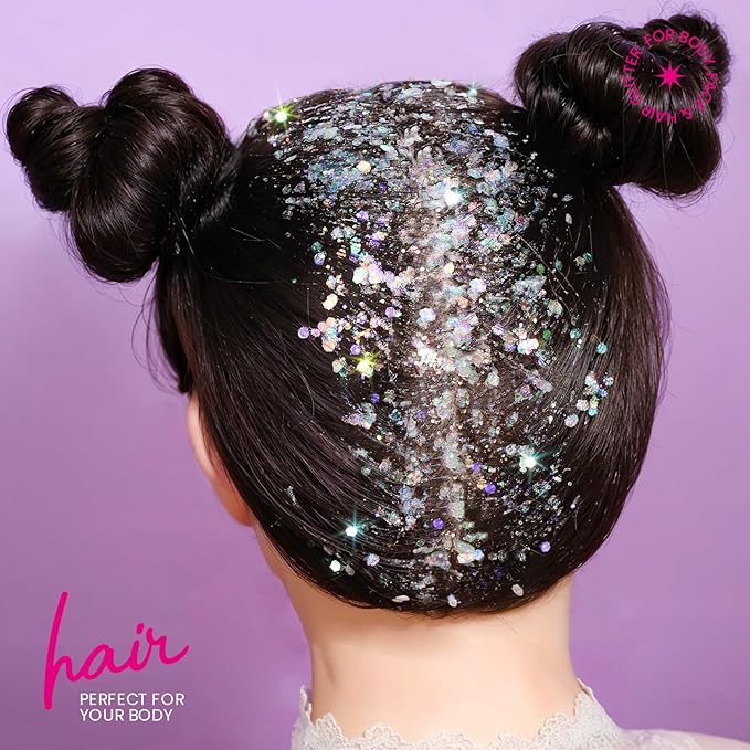 Teenitor body glitter, face glitter,