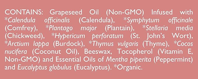 Natural Lip Balm, Herbal Infused, Mintyliptus