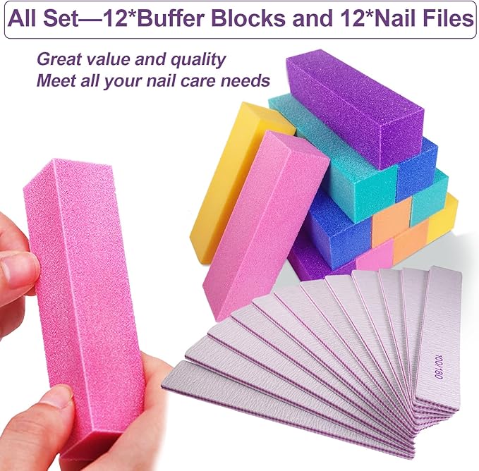 Nail files and buffers (24