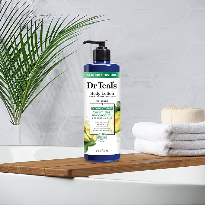 Dr Teal's Body Lotion, Glow &