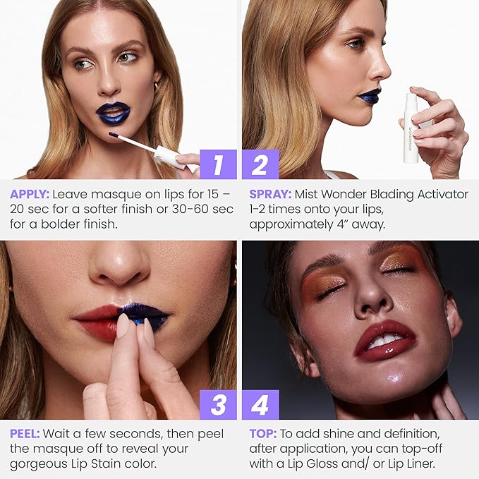 Wonderskin Wonder Blading Lip Stain Peel (Whimsical)