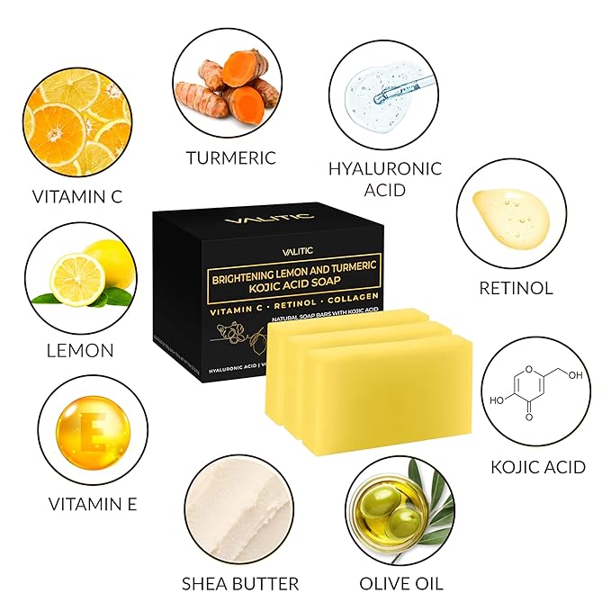 VALITIC Brightening Lemon & Turmeric Kojic