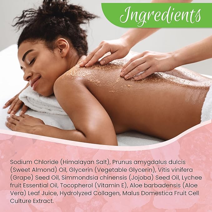 Himalayan Salt Body Scrub, Helps to