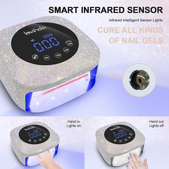 Lavinda uv led nail lamp,