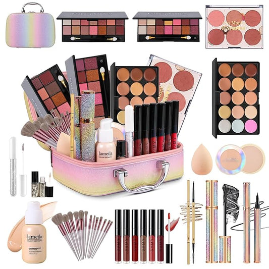 Makeup Kit for Women Full Kit, Travel Makeup