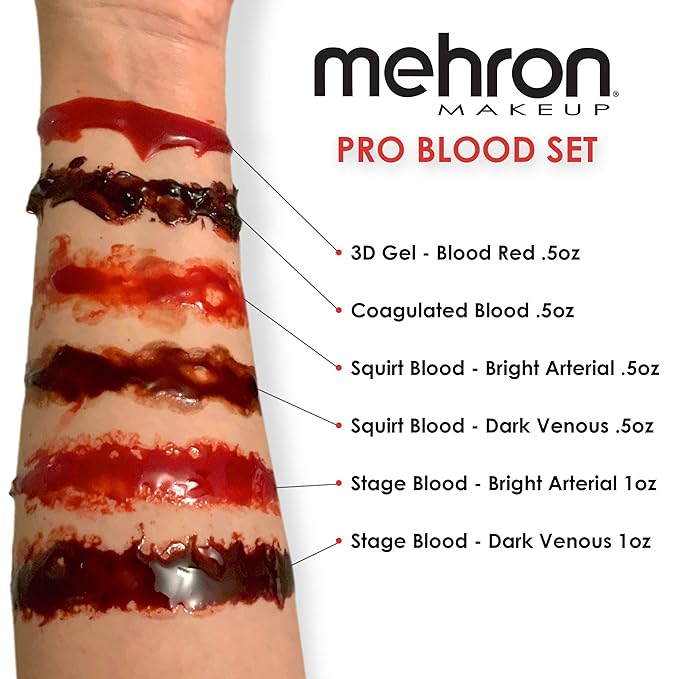 Mehron Makeup Pro Blood Set