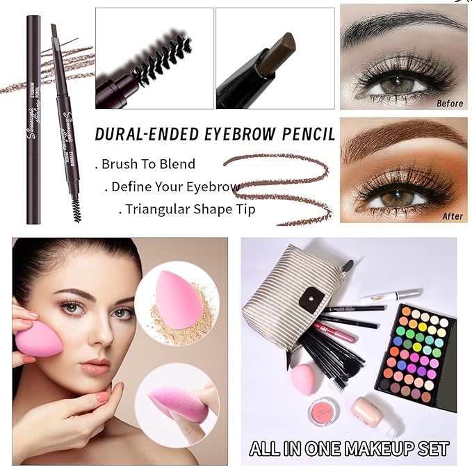 Makeup Set Full Kit for Girls Teens Women,