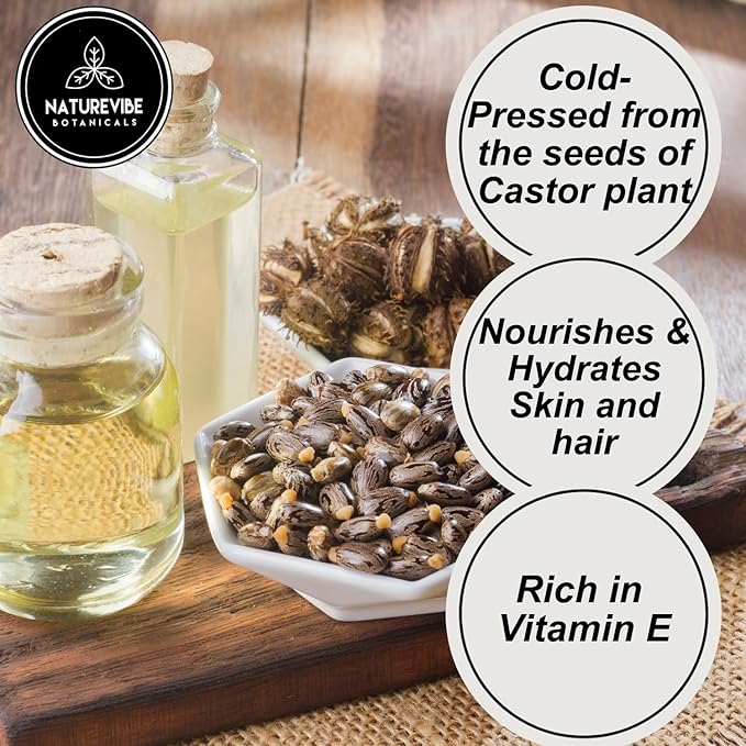 Naturevibe Botanicals Jamaican Black Castor Oil