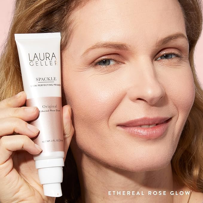 LAURA GELLER NEW YORK Primer, Ethereal Rose Glow, Non-Greasy, Cruelty-Free, 59 ml