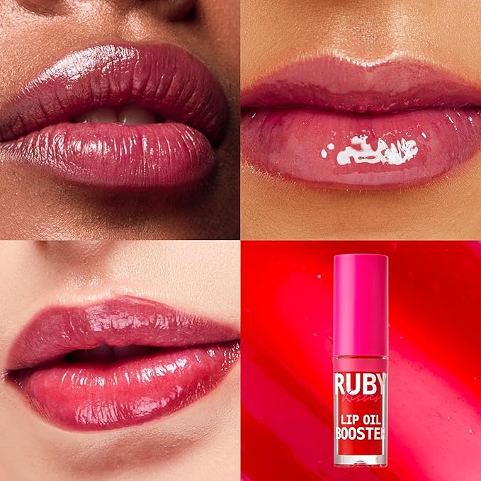 Ruby Kisses Lip Oil Booster, Hydrating Lip Gloss