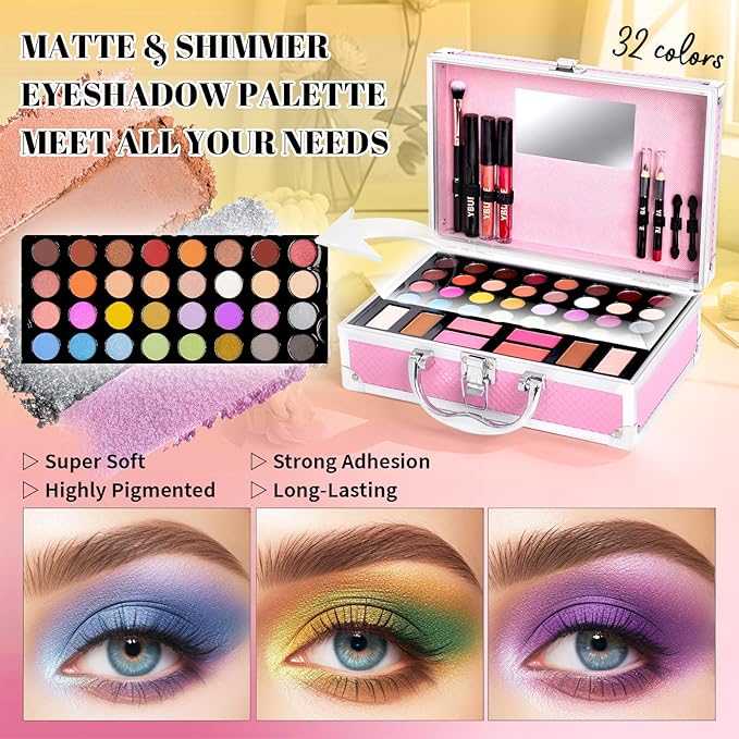 Beginner Makeup Kit for Teen,Makeup Gift
