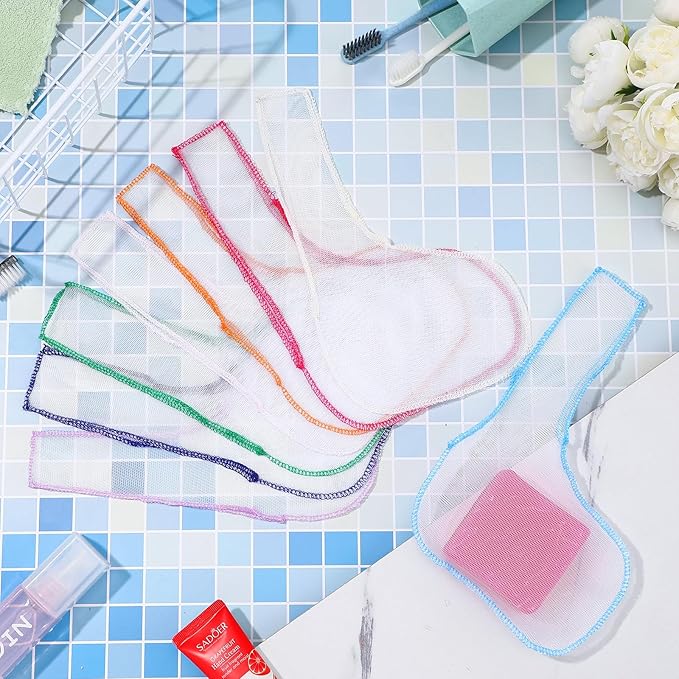 8 Pcs Soap Bag Bar Soap
