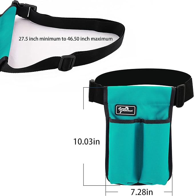 Massage Bottle Bag ,Massage Therapist Holster, Massage Lotion Holster,(YR-2KD-MailGreen)