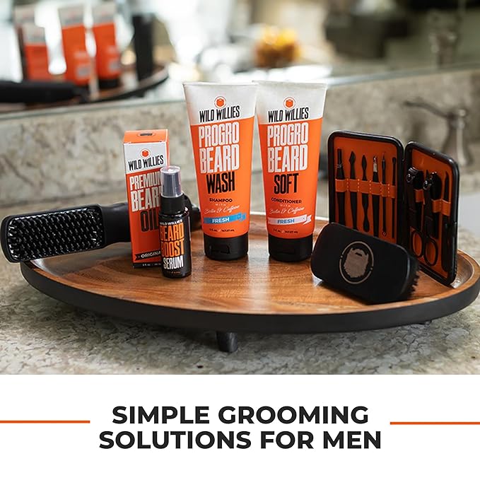 Wild willies mens grooming kit