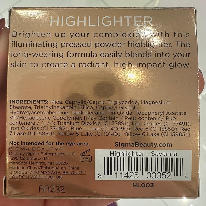 Sigma Beauty Highlighter Makeup – Illuminating Highlighting Powder