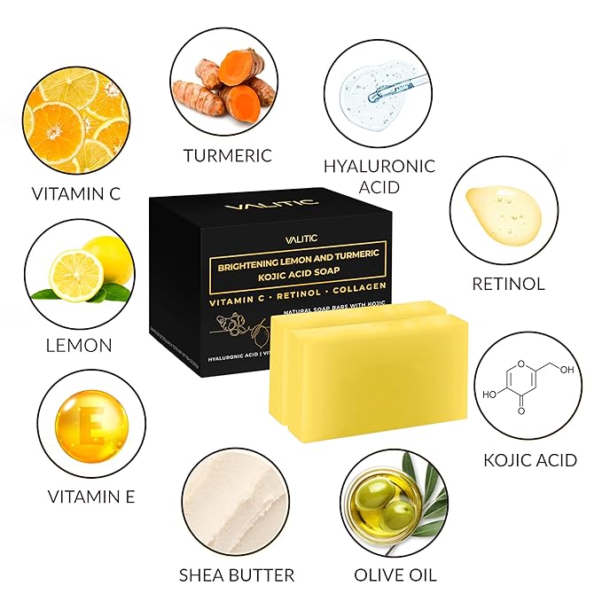 VALITIC Brightening Lemon & Turmeric Kojic