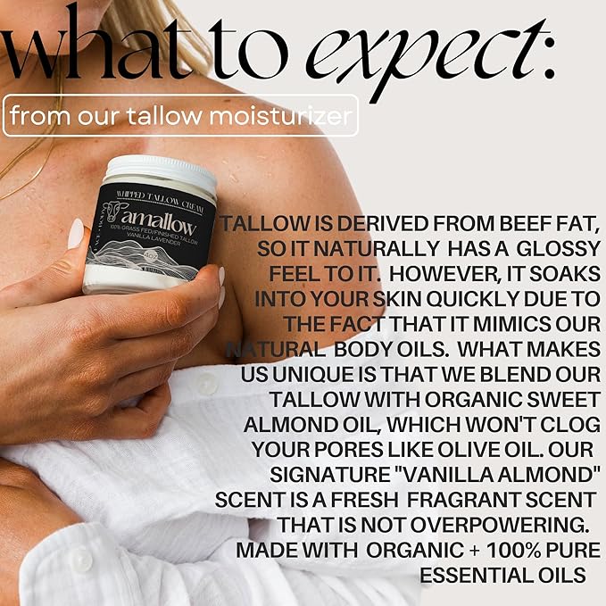 100% Grass Fed Beef Tallow