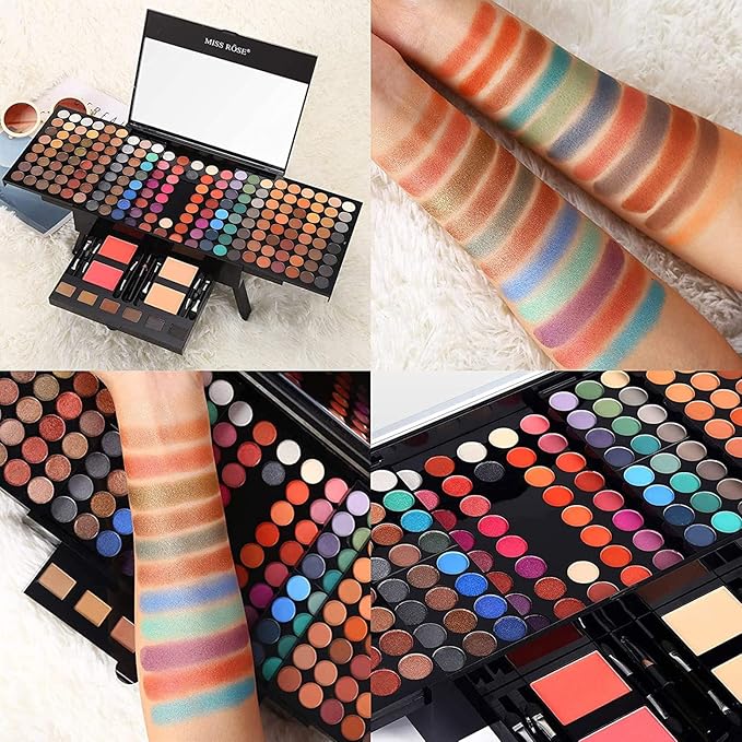 190 Colors Makeup Pallet,Professional Makeup Kit for Women