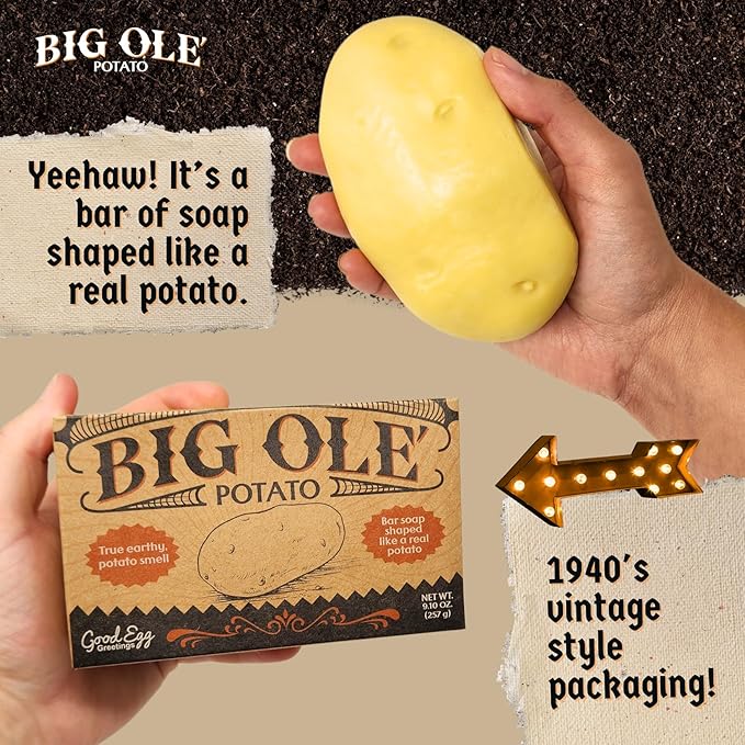 Big Ole Potato Gift Soap