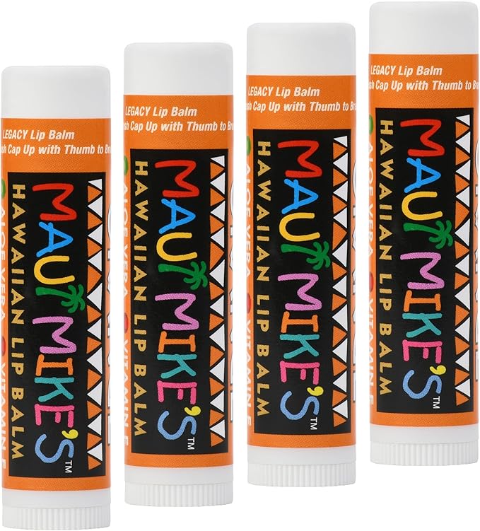 Maui Mike's Lip Balm in Orange Moisturizing