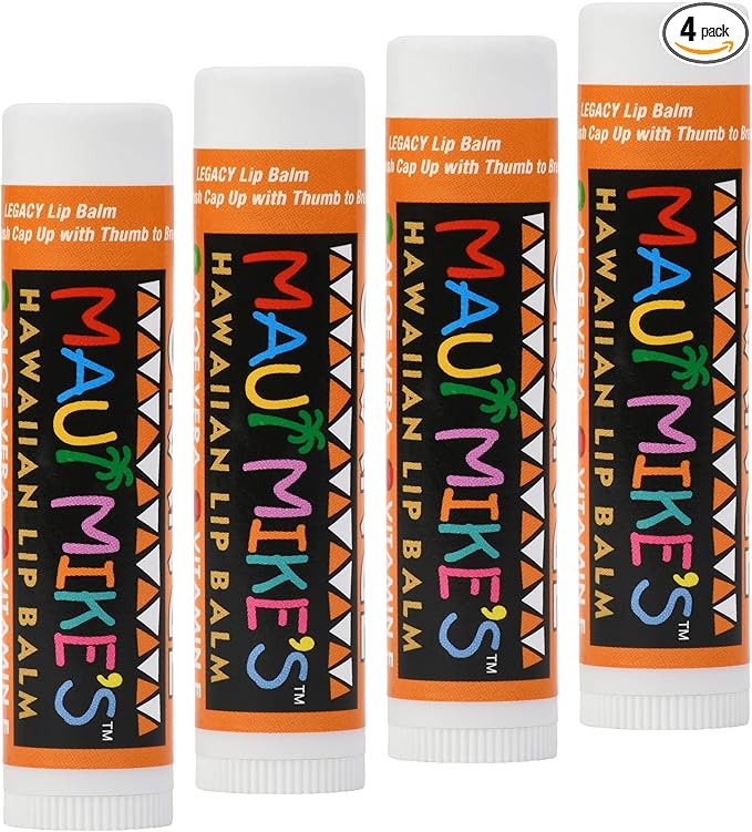 Maui Mike's Lip Balm in Orange Moisturizing