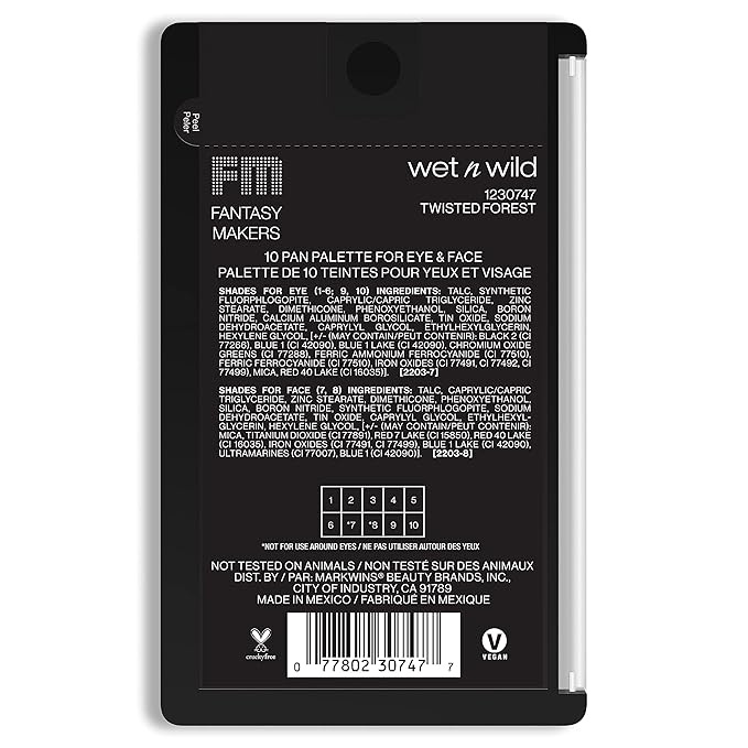 wet n wild Fantasy Makers Halloween 10 Pan