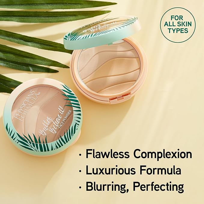 Physicians Formula Butter Believe it! Pressed Powder Translucent Clinicially Tested