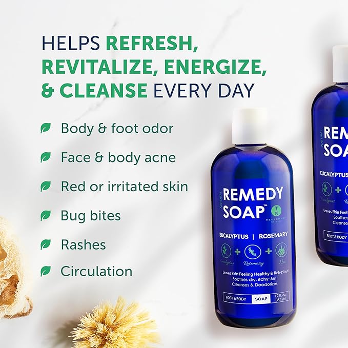 Truremedy Naturals Eucalyptus + Rosemary Body 12 oz