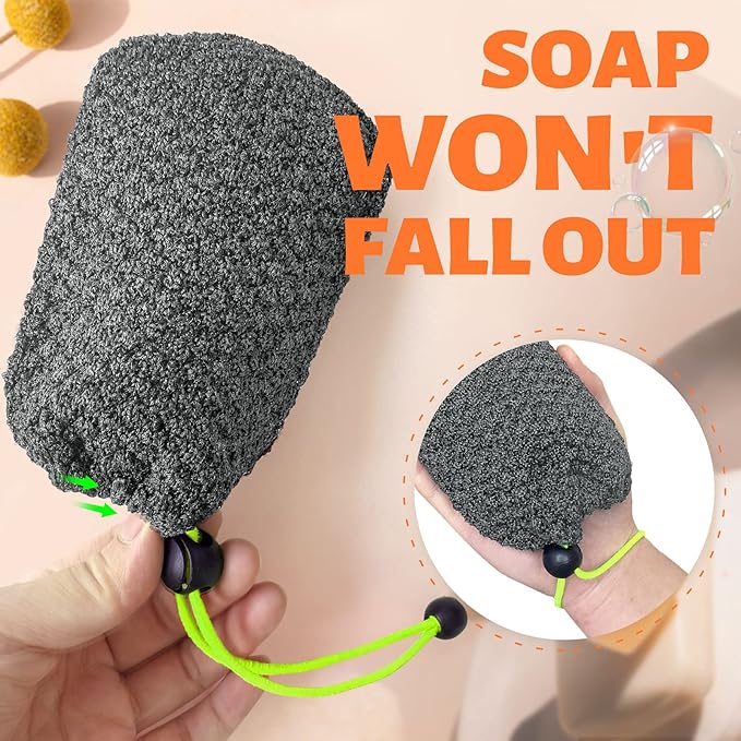 MIG4U Exfoliating Soap Bag for Shower
