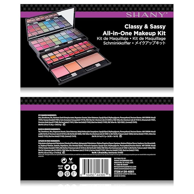 SHANY Classy & Sassy All-in-One Makeup Kit Makeup