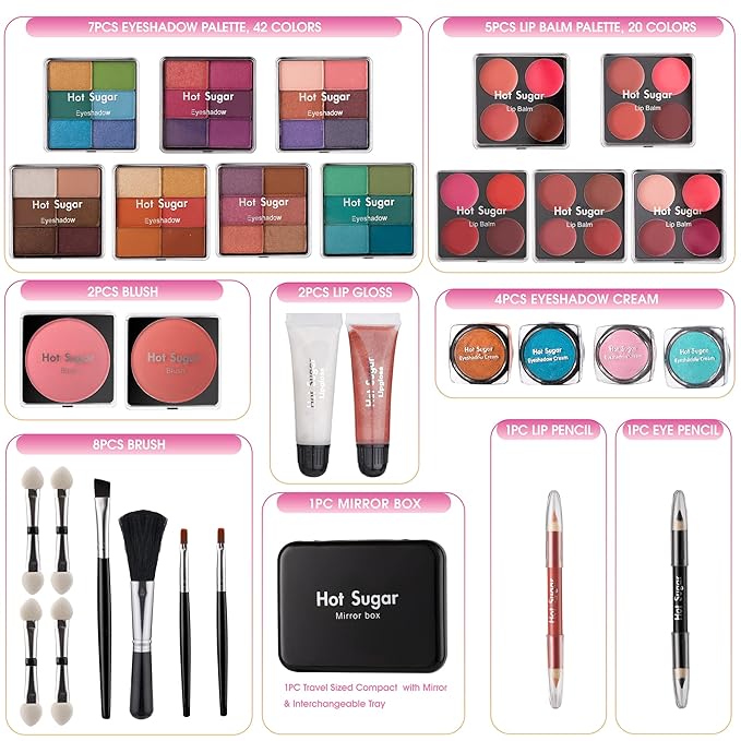 Hot Sugar Makeup Kit for Teenager Girls -