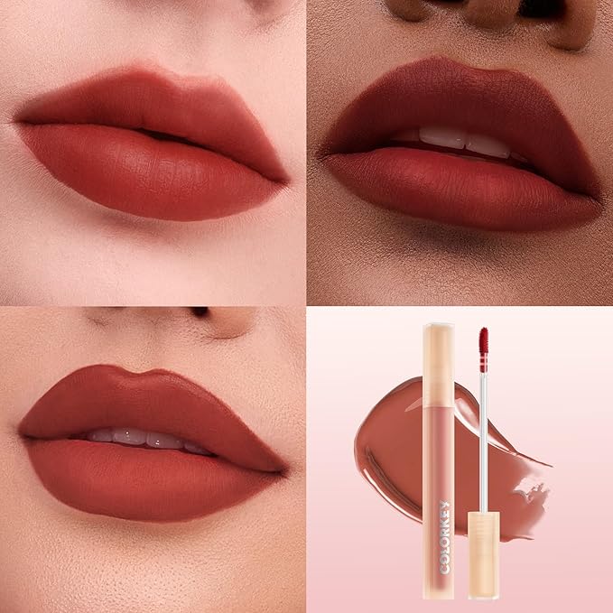 COLORKEY Soft Matte Water Tint | Matte Finishs | Long-Lasting | Moist Fit Without Stickiness | Moisturized | Waterproof(R303 Mist Thorns)