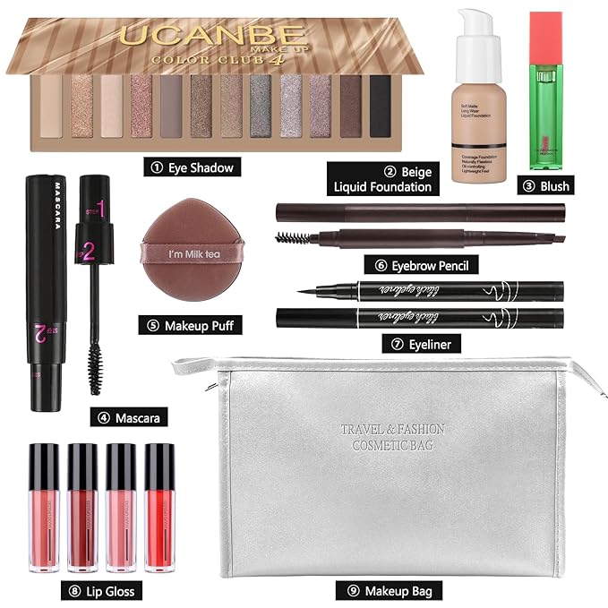 Makeup Set for Women Full kit, Makeup bag