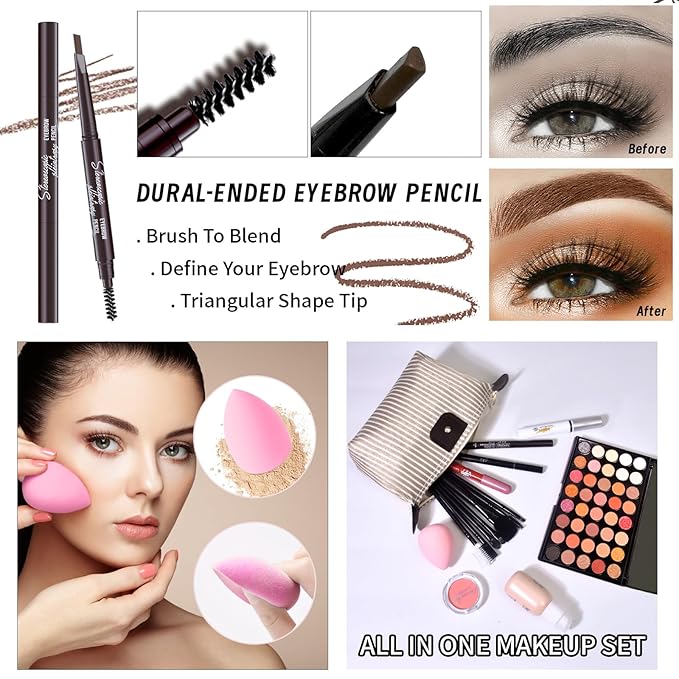 Makeup Set Full Kit for Girls Teens Women,