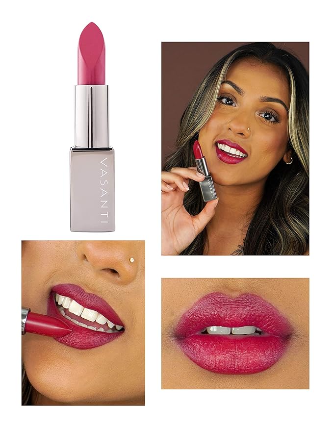 VASANTI My Time Lipstick (Party Time) - Long-Lasting Lipstick