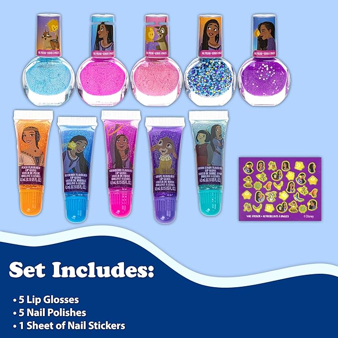 Disney Wish Sparkly Cosmetic Makeup Set
