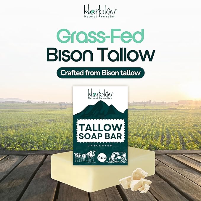 Beef Tallow Soap Bar – All