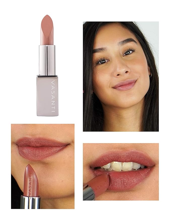VASANTI My Time Lipstick (Me Time) - Long-Lasting Lipstick