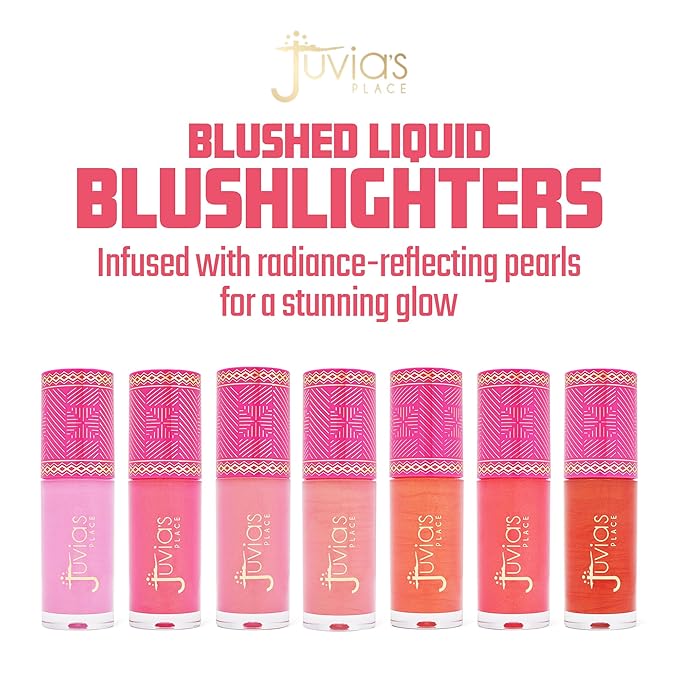 Juvia's Place Blushed Liquid BlushLighter Soft Tulip Glow Liquid Blush