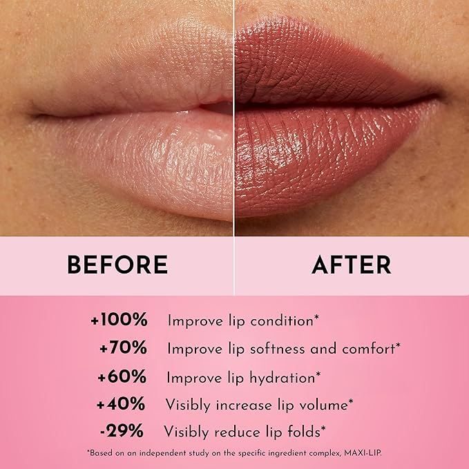 LAWLESS Forget the Filler Lip-Plumping Line-Smoothing Satin Cream Lipstick - Morrocco - Natural Ingredients Smooth and Hydrate Lips for a Plumper, Fuller Look - 3.7g