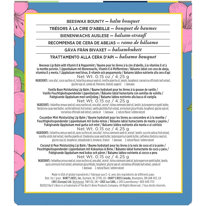 Burt's Bees Lip Balm Mothers Day