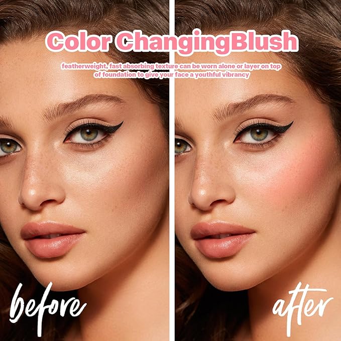 VIOLA HOUSE Color Changing Blusher for Cheeks, Moisturizing of 1)) 00 g