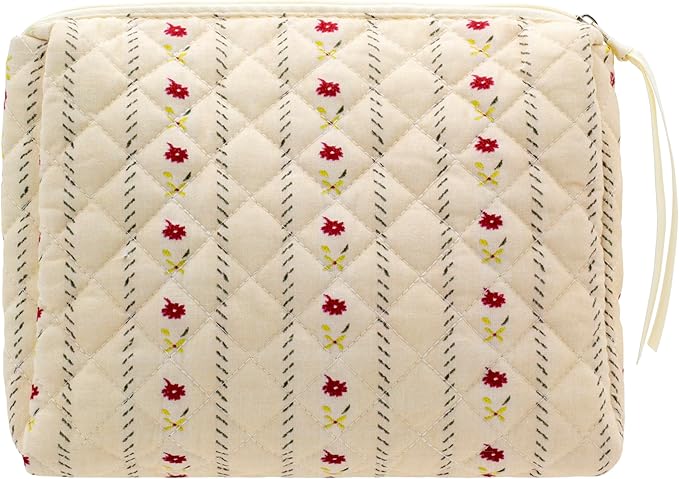 Pazimiik cotton makeup bag for