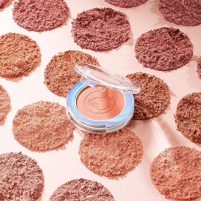 Face Blush, Powder Blush Makeup, Longlasting Highly Pigmented 06 PEACH