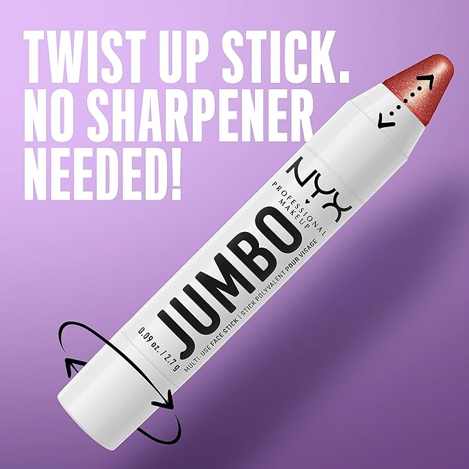 NYX PROFESSIONAL MAKEUP, Jumbo Multi-Use Face Highlighter Stick Lemon Meringue