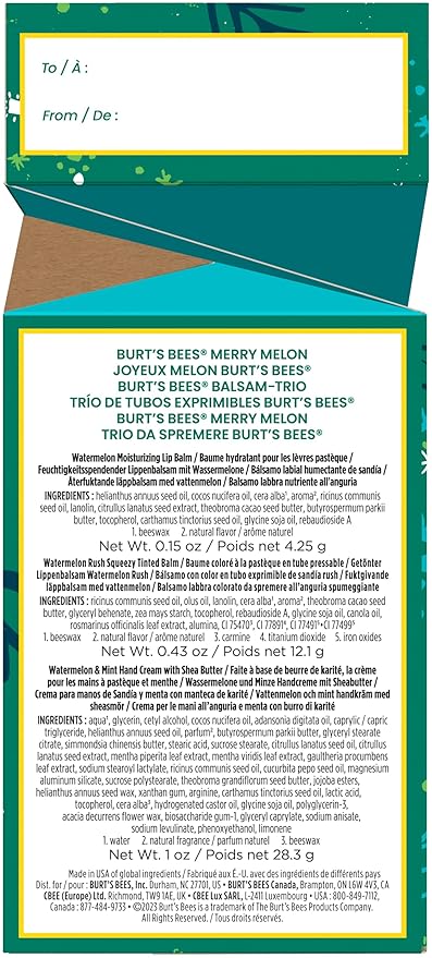 Burt's Bees Lip Balm, Squeezy Tinted