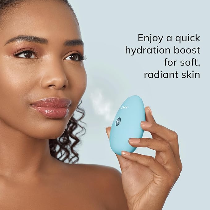 SmartAppGuided™ Facial Hydration Refresher | 4 in 1 | Water Atomizer | Moisturizing Spray Machine | Face Mister | Humidifier for Natural Glow | Reduce Redness & Dry Skin